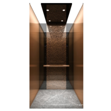 Черное титановое зеркальное травление пленка стальная роскошная роскошная домашняя лифта цены жилой лифт